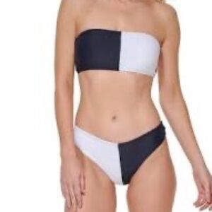 Tommy Hilfiger Women's Colorblocked Bikini BOTH PIECES
